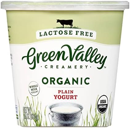GREEN VALLEY CREAMERY YOGURT WHL MLK PLAIN ORG 24 OZ
