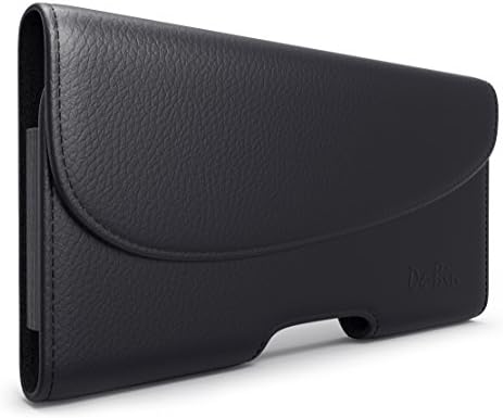 Galaxy S6 Edge Plus Belt Case, Debin Leather Galaxy S6 Edge Plus Holster Case with Belt Clip Belt Pouch Case, Secured Loops Belt Carrying Holder for Samsung Galaxy S6 Edge+ with Another Cover on