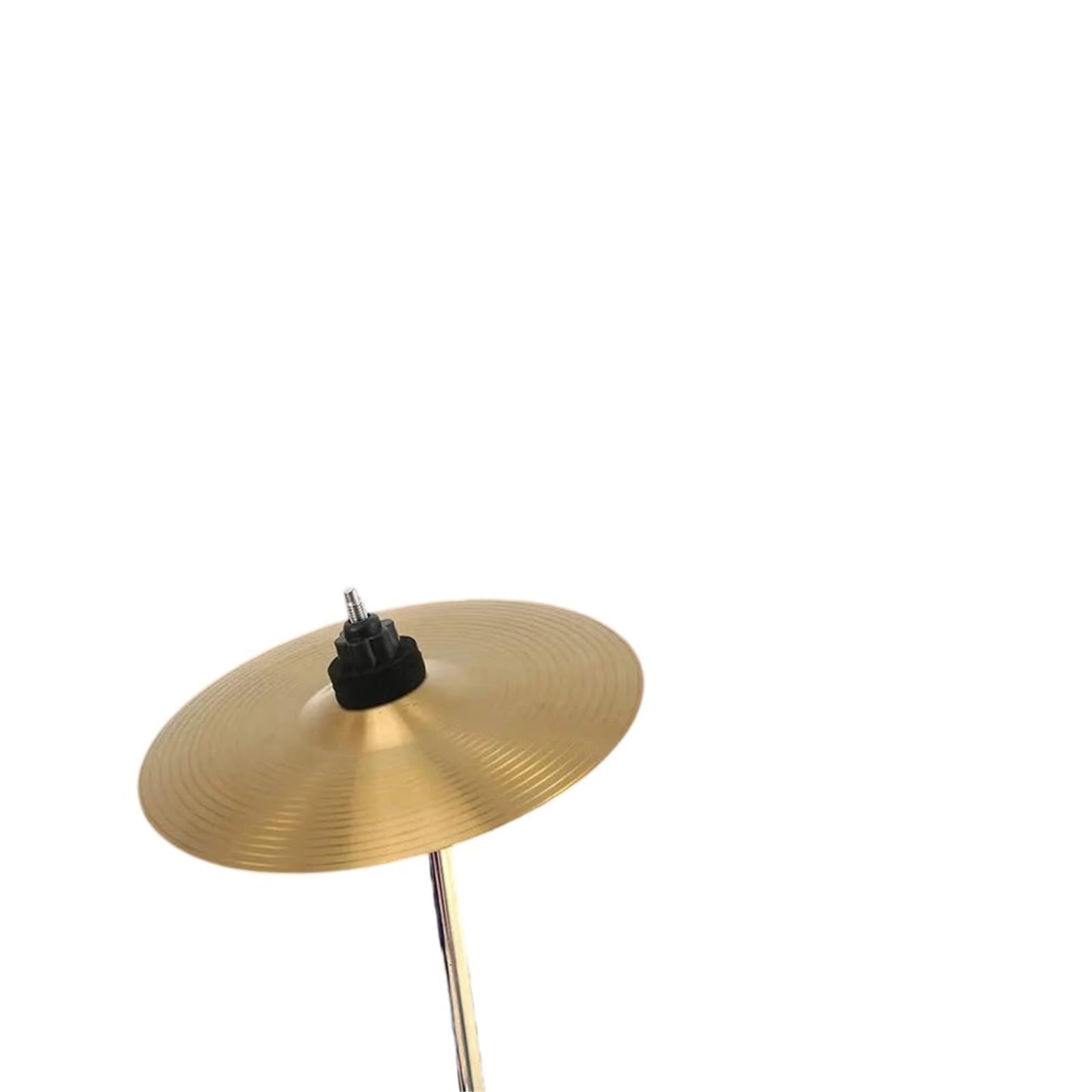 Platillos Profesionales De Batería En Platillo De Tambor Latón Superficie Lisa Platillo Choque Sonido Claro Para Juego Batería Para Instrumentos Musicales