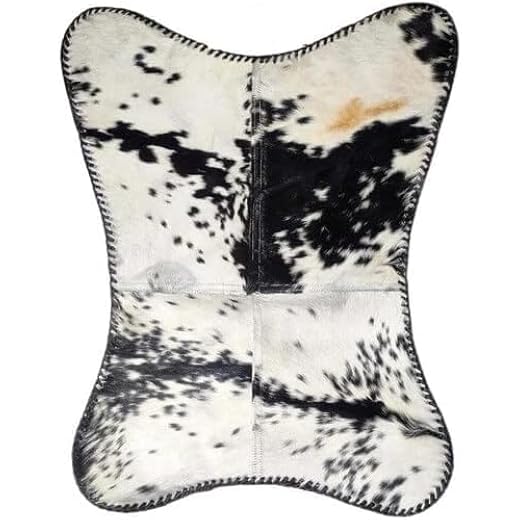 Handcrafted Leather Butterfly Chair Cover