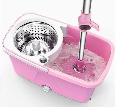 Fevilady Spin Mop and Bucket Set Microfiber Mop - 360