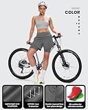 Sportneer Spodnie Kolarskie Damskie Wyściełane z Torbą MTB Spodnie Kolarskie Damskie Wyściełane Spodnie Kolarskie Damskie Spodnie Rowerowe Górskie Kolarstwo Sport Jazda na Rowerze Outdoor