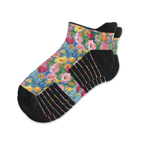 Image of Viasox Ankle Compression Socks for Women & Men, 14 mmHg Support Improves Circulation, Extra Cushioned