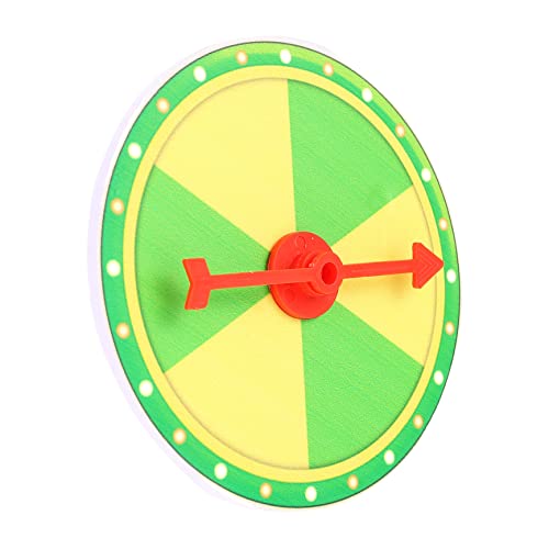 HANABASS 1Set Funny Hanging Prize Wheel Small Prize Wheel for Party Use Turntable and Teaching Activity Prop for Raffles Games and Events