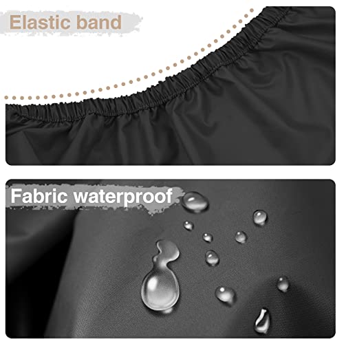 Hrefeu Patio Furniture Set Cover Outdoor Sectional Sofa Set Covers 74" L X 47" W X 28" H(Inches) Outdoor Table And Chair Set Covers Water Resistant Large #TOP3