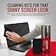Monster Screen Clean, Bildschirmreiniger, PC-Reiniger, Displayreiniger, Monitorreiniger, Streifenfreie, inkl. Mikrofasertuch, 200ml
