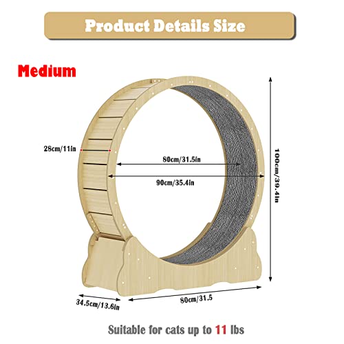 Roue de course pour chat avec tapis silencieux et rotation fluide - 6