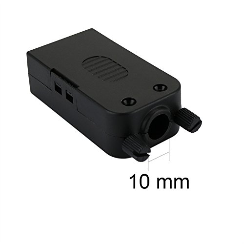Conector VGA macho con carcasa protector 3 filas miniatura 5
