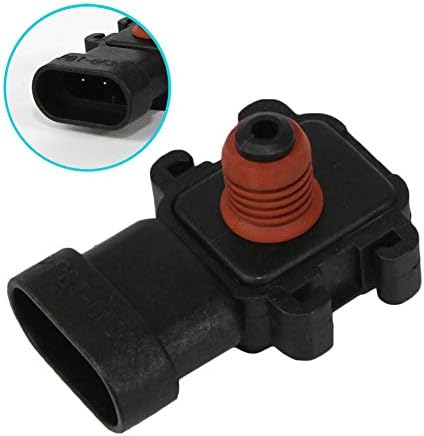 Manifold Absolute Pressure Sensor Map 213-796 16187556 12569240 12614973 Compatible with Chevy Buick Cadillac GMC GM Saturn Oldsmobile Hummer Isuzu Pontiac Bonneville Saab DOICOO