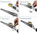 Mesoga 4.6-10 Foot Extendable Tree Pruner, Cut and Hold Pruning Trimmer, Long Reach Pole Saw, Telescoping Fruit Picker, Branches Bypass Lopper
