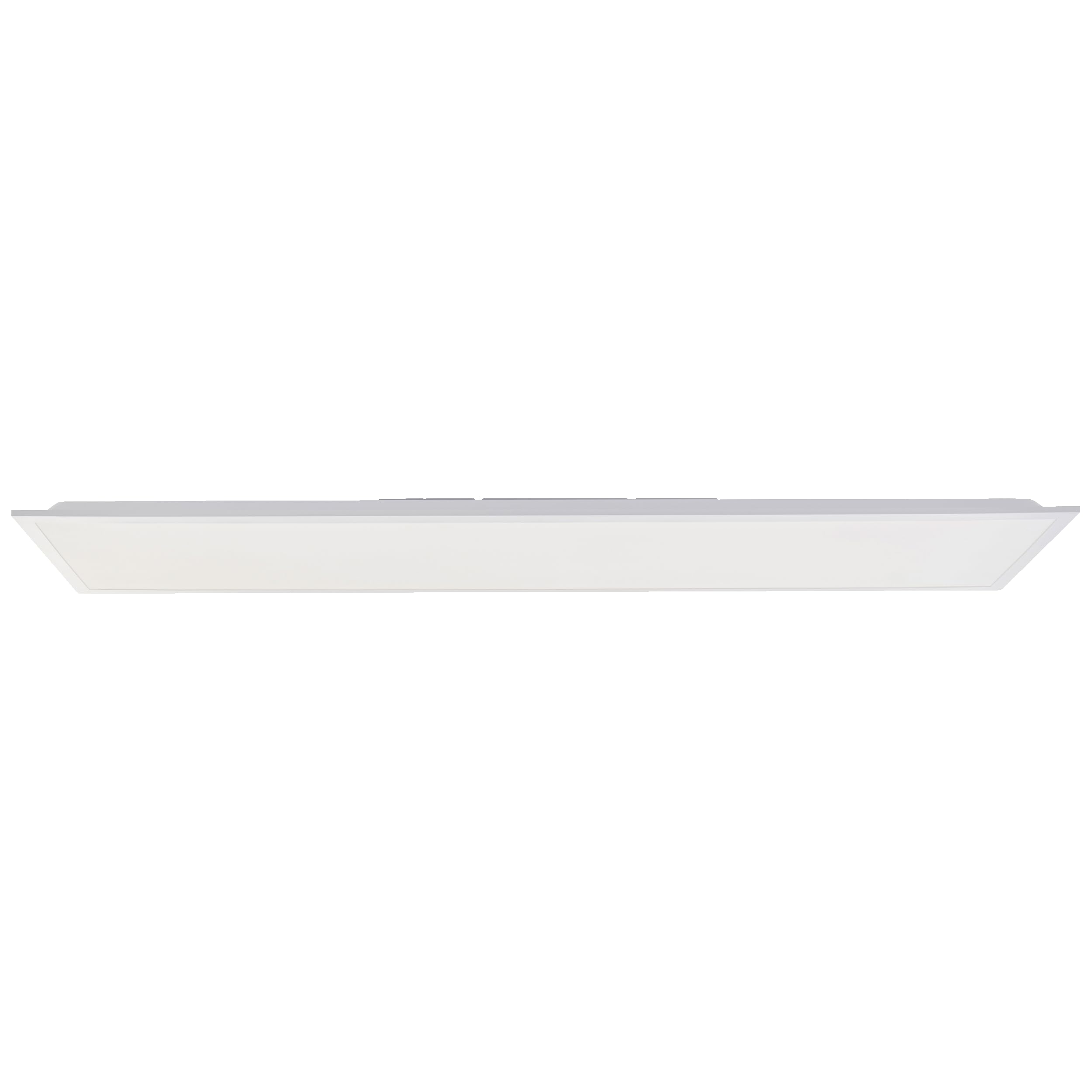 Lightbox Basic LED Aufbaupaneel | 120 x 30 cm | zeitloses Wand- & Deckenpanel mit weißem Rahmen & neutralweißer Lichtfarbe (4000 K) | 4600 lm | für jeden Raum | aus Aluminium/Kunststoff