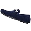Jamron Mens Elegant Buckle Loafers Comfort Suede Driving Shoes Stylish Moccasin Slippers Navy SN19020 UK8 #3
