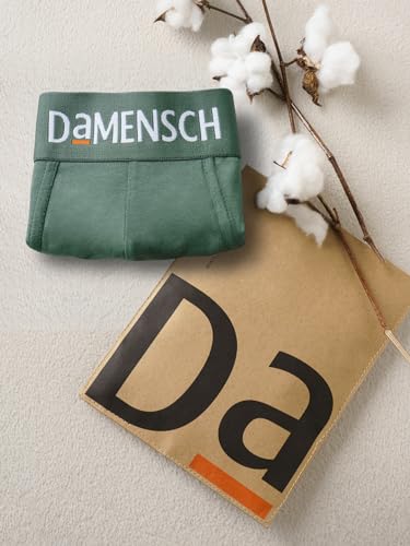 Image of DAMENSCH Deo-Cotton Solid Underwear Pack of 1 Breathable Inner for Men Cotton Trunks for Men Pack No-Marks Waistband Mens Underwear Moisture Wicking Underwear for Men Combo