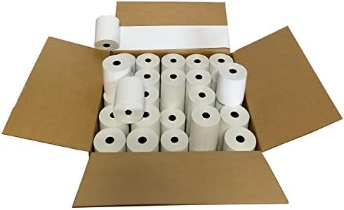 CLOVER PoS 3-1/8" x 230' THERMAL RECEIPT PAPER - 50 NEW ROLLS
