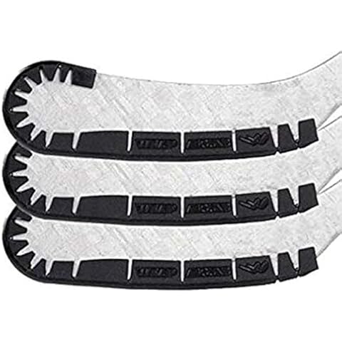 Wraparound Hockey Stick Blade Protector for Off Ice Training, Street Hockey - Long Lasting -Cuts to Fit Kids, Intermediate, Senior Sticks - Hockey Training Equipment, Accessories, Gear (Black, 3 Pack) Cover