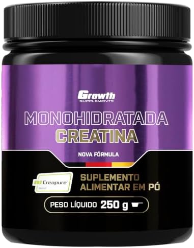 Growth Supplements - Creatina Creapure 250g 100% pura Treino Musc...