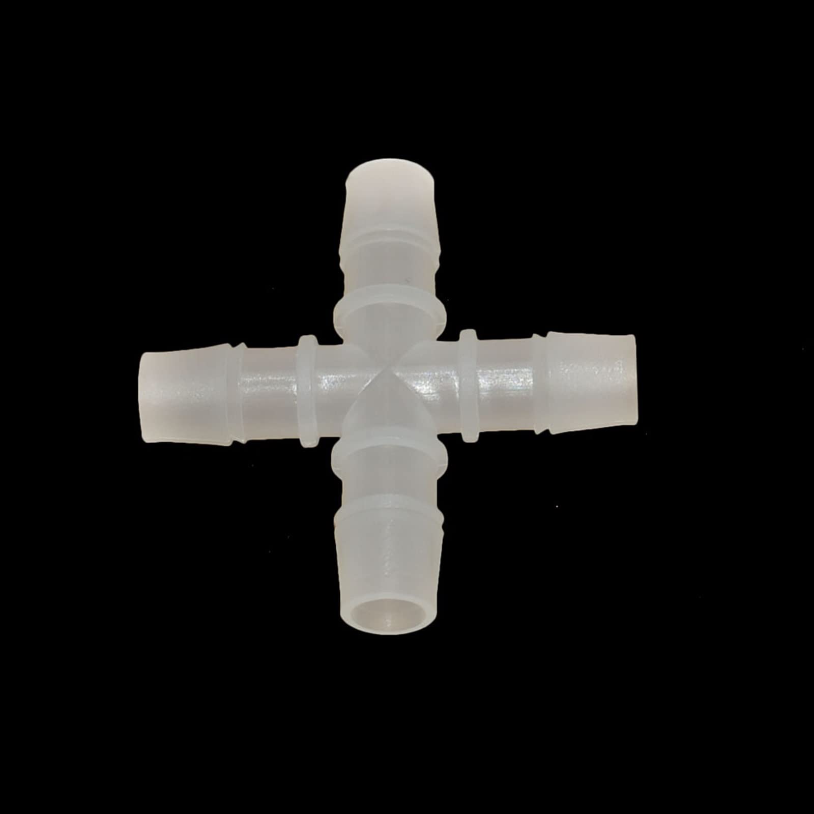 Raccords croisés de tuyau barbelé 4 voies NALsa anti-fuite pour réparer un tuyau d'eau - 20 pièces