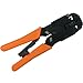 Vertical Cable Professional Crimper for RJ11, RJ12 and RJ45 Modular Plugs
