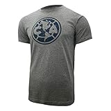 Icon Sports Official Club América Cotton T-Shirt - Unisex Adult - CA163CT Heather Grey L