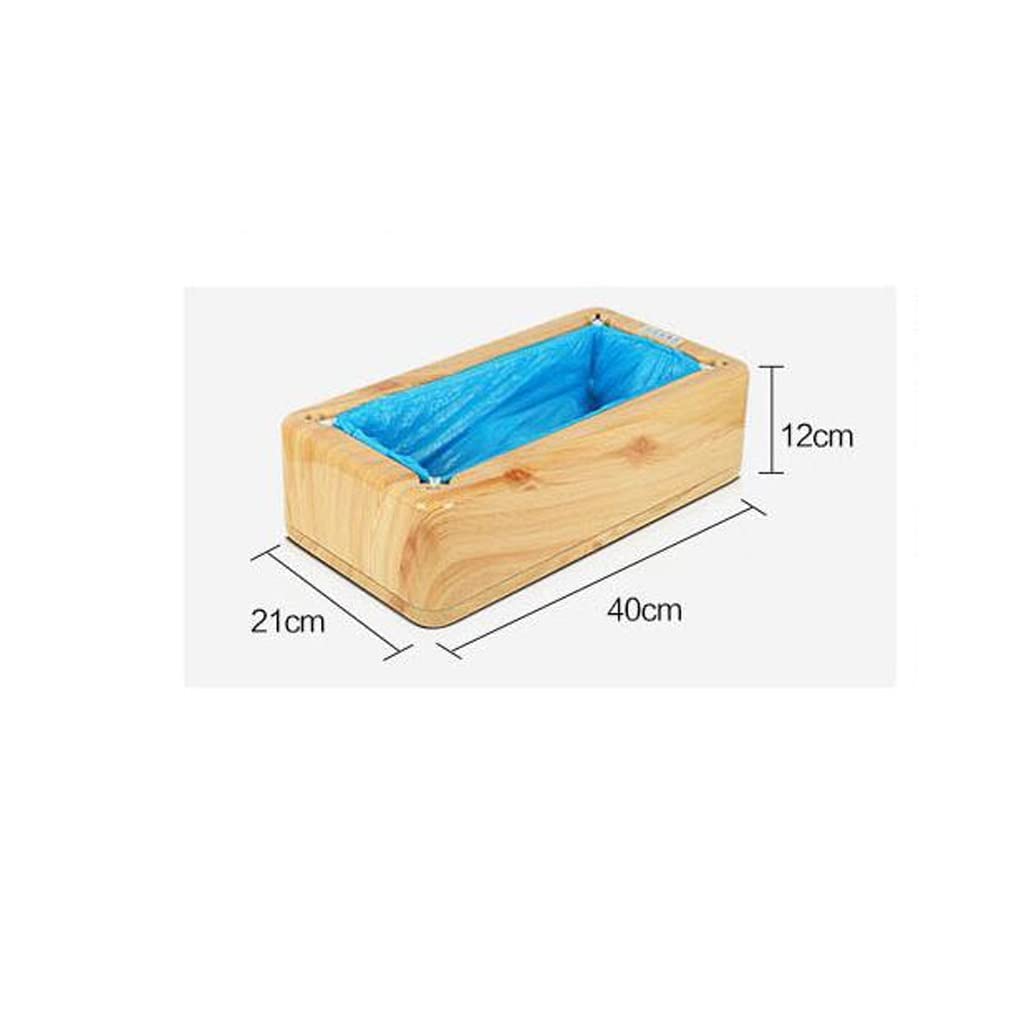 Ochraniacze na buty Automatyczna Ochraniacze na buty Domowa Ochraniacze na buty Ruch ze stali Domowa Automatyczna Ochraniacze na buty Cartoon Solid Wood (Kolor: Braun, Rozmiar: 20 szt.)
