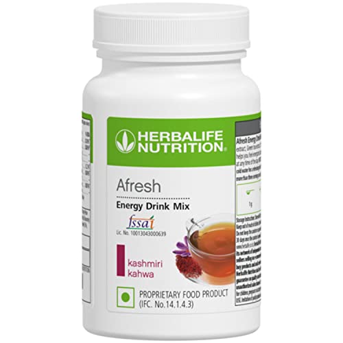 Herbalife Afresh Energy Drink Mix - 50 Gram (Kashmiri Kahwa)