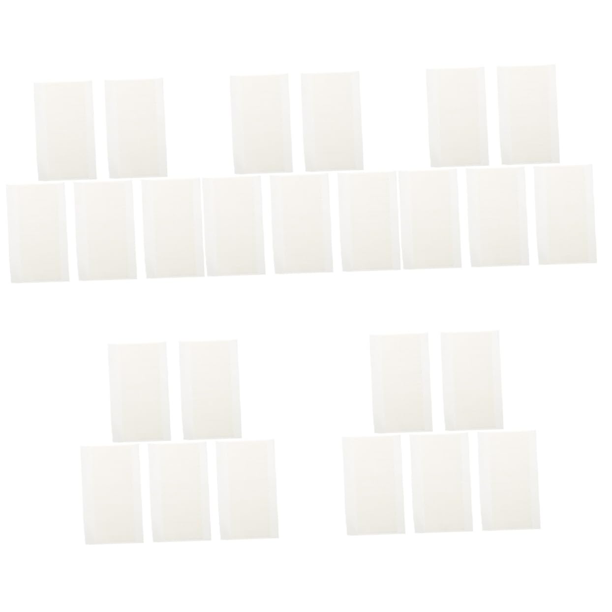 Baluue 25sheets Lace Front Tape Double Sided Adhesive Strips for Hair Extensions