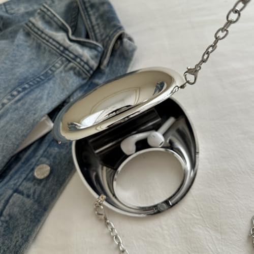 Image of Acrylic Handbags for Women Cute Acrylic Clutch Small Unique Purse Trendy Metal Evening Bag for Party Cocktail