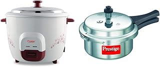 Prestige 2L Rice Cooker and Pressure Cooker