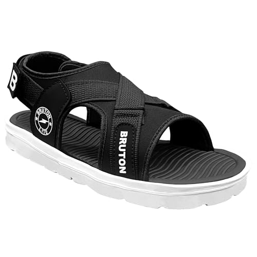 Image of BRUTON Men's Thong Sandals | Casual Open Toe Sandals for Men | Comfortable Daily Wear Footwear | Lightweight Summer Sandals