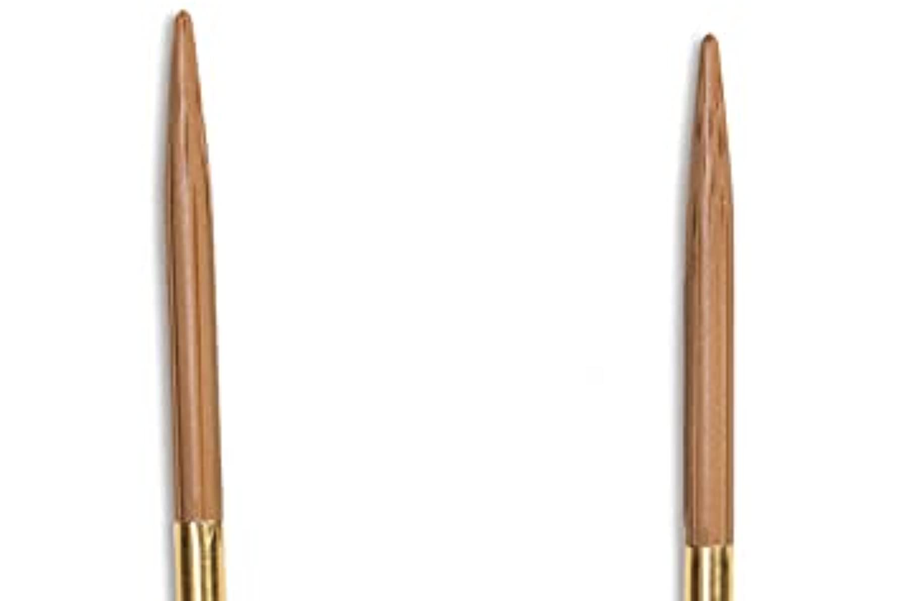 Seeknit KA04292 Bamboo Circular Knitting Needles, Beige, 40 cm x 6.5 mm, 40 cm x 6.50 mm - Image 2