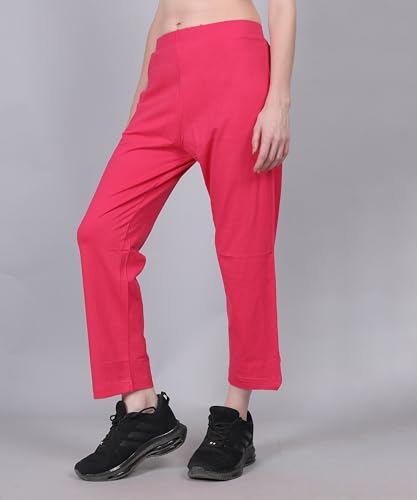 Image of Women's Cotton Light Weight Comfortable, Stretchable, Breathable & Soft Pant Style Jeggings