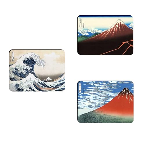 Imanes decorativos rectangulares para refrigerador 3 unidades miniatura 2