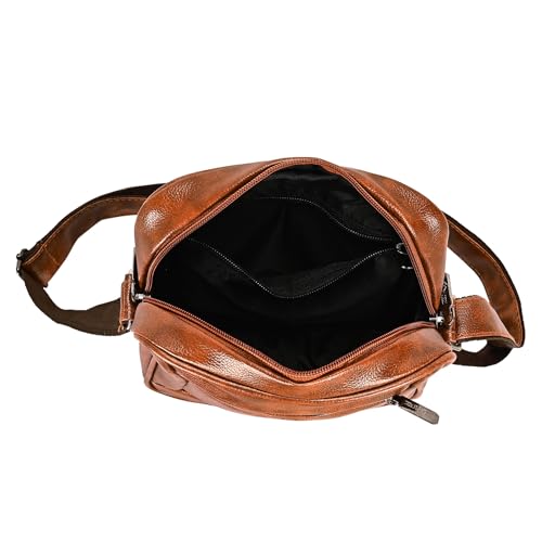 Image of Crossbody Messenger Bag, Professional Sling Bag with Multiple Compartments