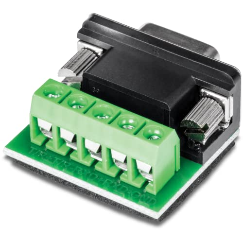 Image of TRENDnet RS232 to RS422 RS485 Converter Adapter (4- Pack), Serial Port Data Converter, Black, TI-S400
