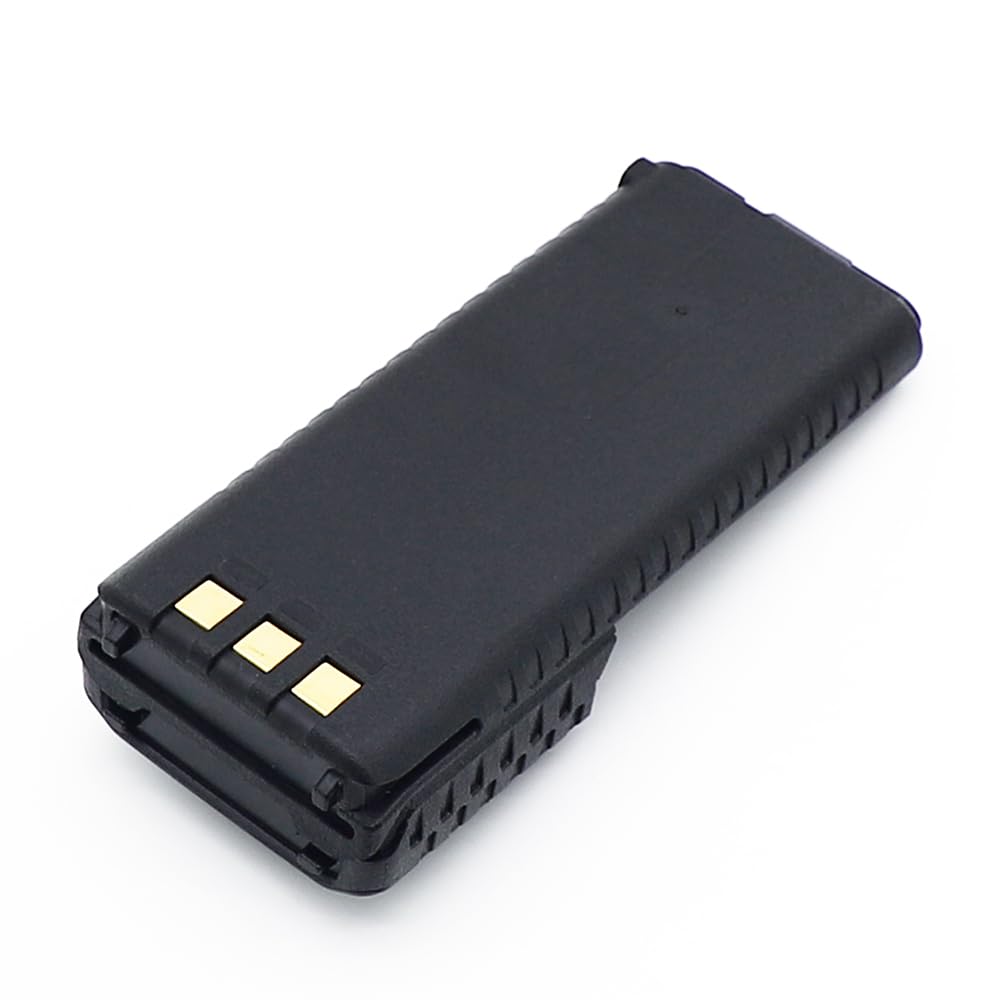 Batteria agli ioni di litio da 7,4 V, 3800 mAh, per radio Baofeng UV-5R UV-5R+ RD-5R BF-F8HP | Compatibile con Walkie Talkie DM-5R, BL-5, ricaricabile, grande capacità, caricatore USB incluso