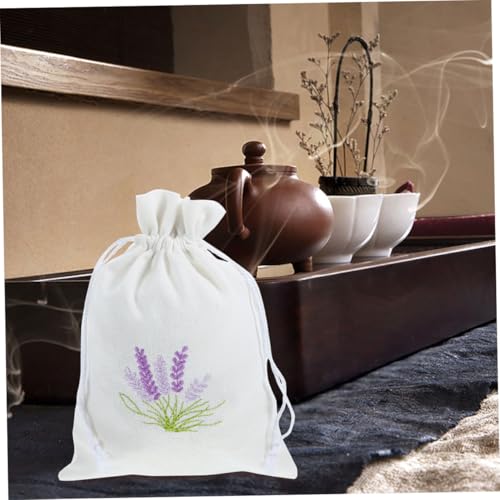 Bolsita sachet de algodón para fragancia lavanda reutilizable miniatura 6