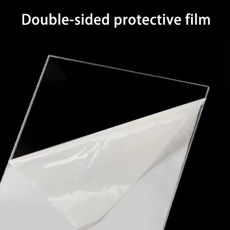 Plaques Plexiglas Transparent 2mm A4 | Lot De 4 Feuilles Pour Cadres, Peinture, DIY | 297x210 Mm