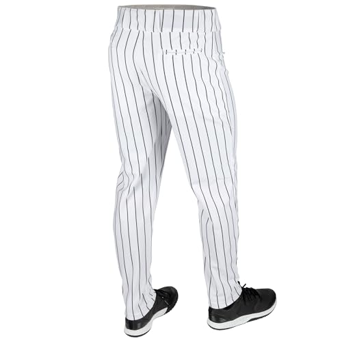 CHAMPRO Unisex Triple Crown |0 Tapered Bottom Baseball Pants for Kids with Pinstripes