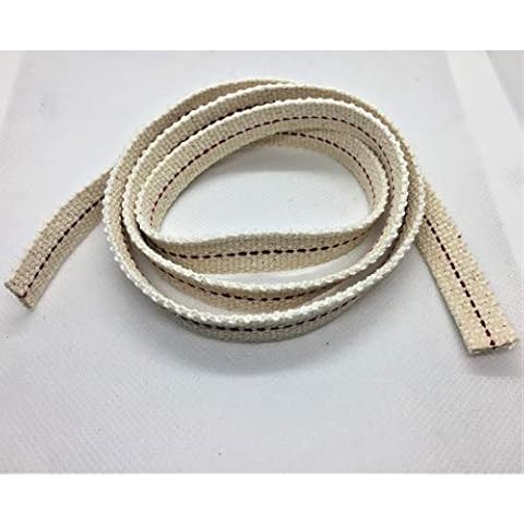 Flat wick for paraffin and oil lamps, stoves and greenhouse heaters. REMI TOOLS LTD1 Meter long 1/2 Inch wide Cover