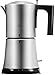 Bktmen Macchina da caffè Caffettiera Moka Filtro in Acciaio Inox Macchina da caffè Espresso Macchina per il caffè Percolatore Strumento Percolator Pot Macchina per il caffè elettrica 330 W