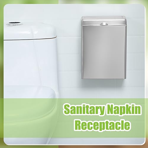 Tioncy BOO-TIONCY-3241 4 Pcs Sanitary Napkin Receptacle thumb #4