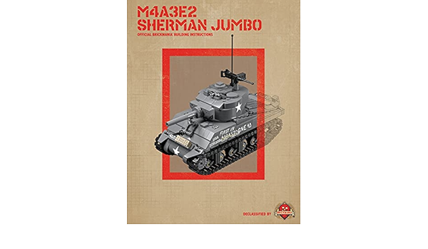 brickmania jumbo sherman