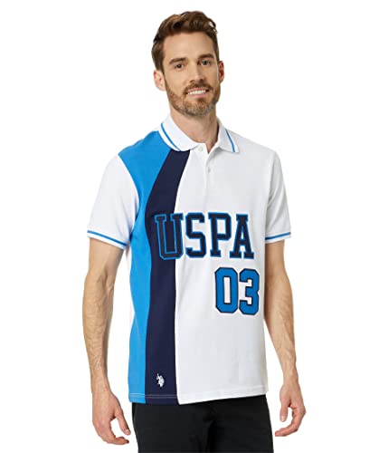 Polo maille piquée U.S. Polo Assn. finitions soignées slim fit XL