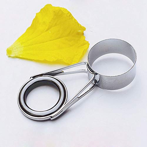 Huusuei 7 Stuecke Angel Fuehrungen TIPP 7 Grössen Teleskop Spitze Reparatur Kit Linie Ringe Set – Bild 4