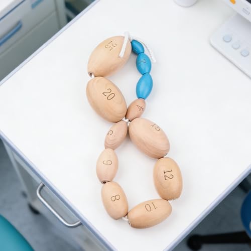Endocrine Measurement Rosary - Orchidometer Bead Tool for Assessing Testicular Volume | Portable Medical Device with Bead Grading System, Pediatric and Adult Health Evaluation Aid