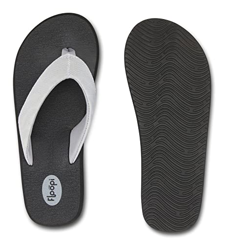 Image of Floopi Flip Flops for Women Flat Yoga Mat Thong Womens Sandals Ladies Beach Sandals with Indoor & Outdoor Anti Skid Soles