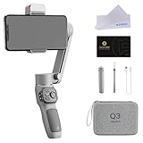 Zhi yun Smooth Q3 Combo 3-Axis Handheld Gimbal Stabilizer with Carry Bag for Smartphone Foldable Pho