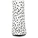 Allegra K Women's Polka Dots Pointed Toe Stiletto Heel Satin White Ankle Boots 8 M US