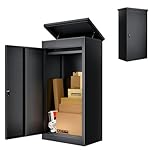 120CM Briefkasten Paketbox mit Zahlenschloss, extra große Paketboxen für den Außenbereich, für Pakete, Päckchen, für Briefe mit Paketsafe