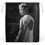 for 那須川天心 巾着袋 収納袋 ジュエリーポーチ アクセサリー 巾着ポーチ ラッピング プレゼント用 保存袋 旅行 小物収納 携帯用(20*25cm)